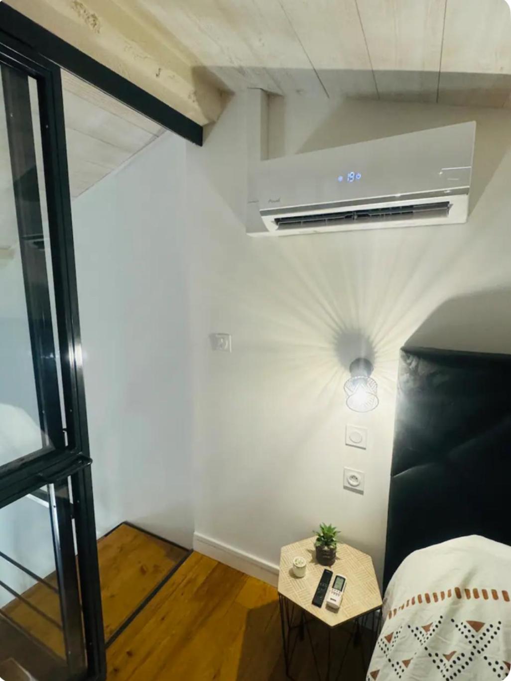 Loft Cocon Climatise - Imprenable Vue Sur Le Chateau Comtal Carcassone Exterior photo